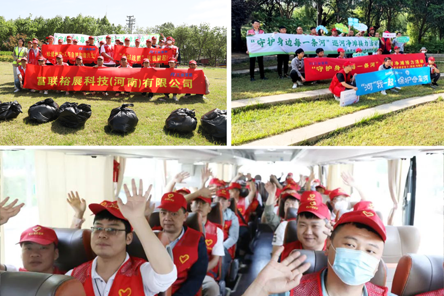 工业富联多园区联动开展巡河净滩活动，共筑可持续水环境